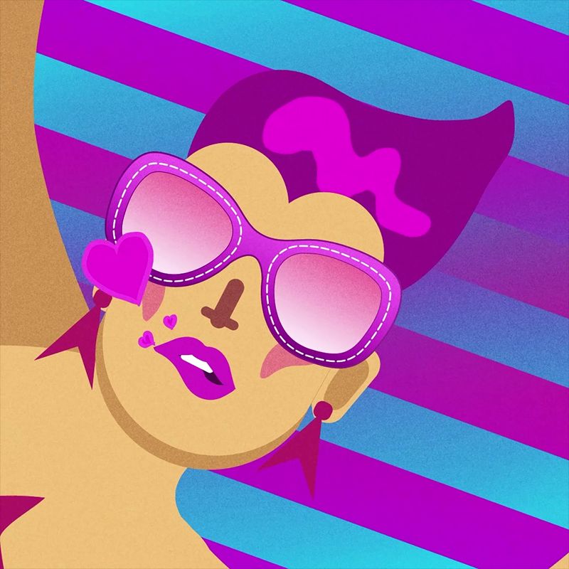 Drag Queen #motiontober2023